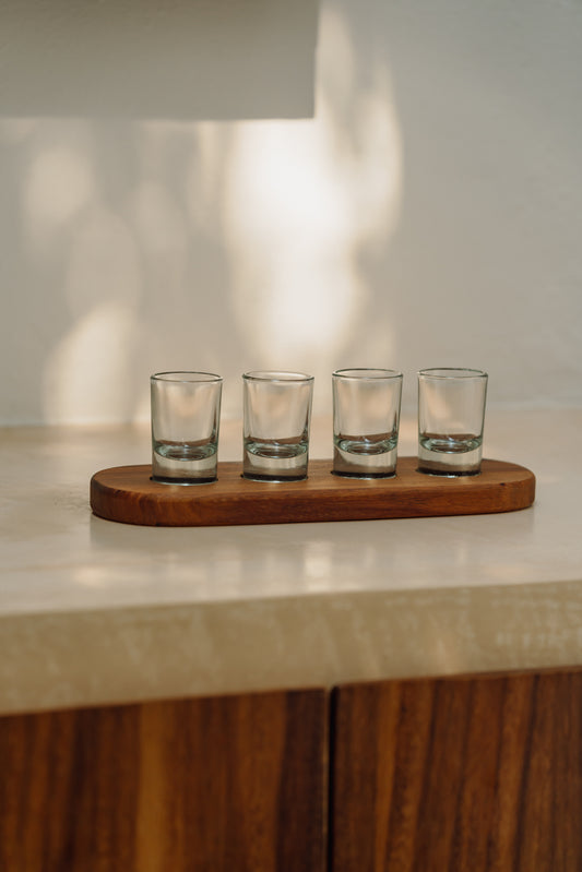 Set de 4 tequileros