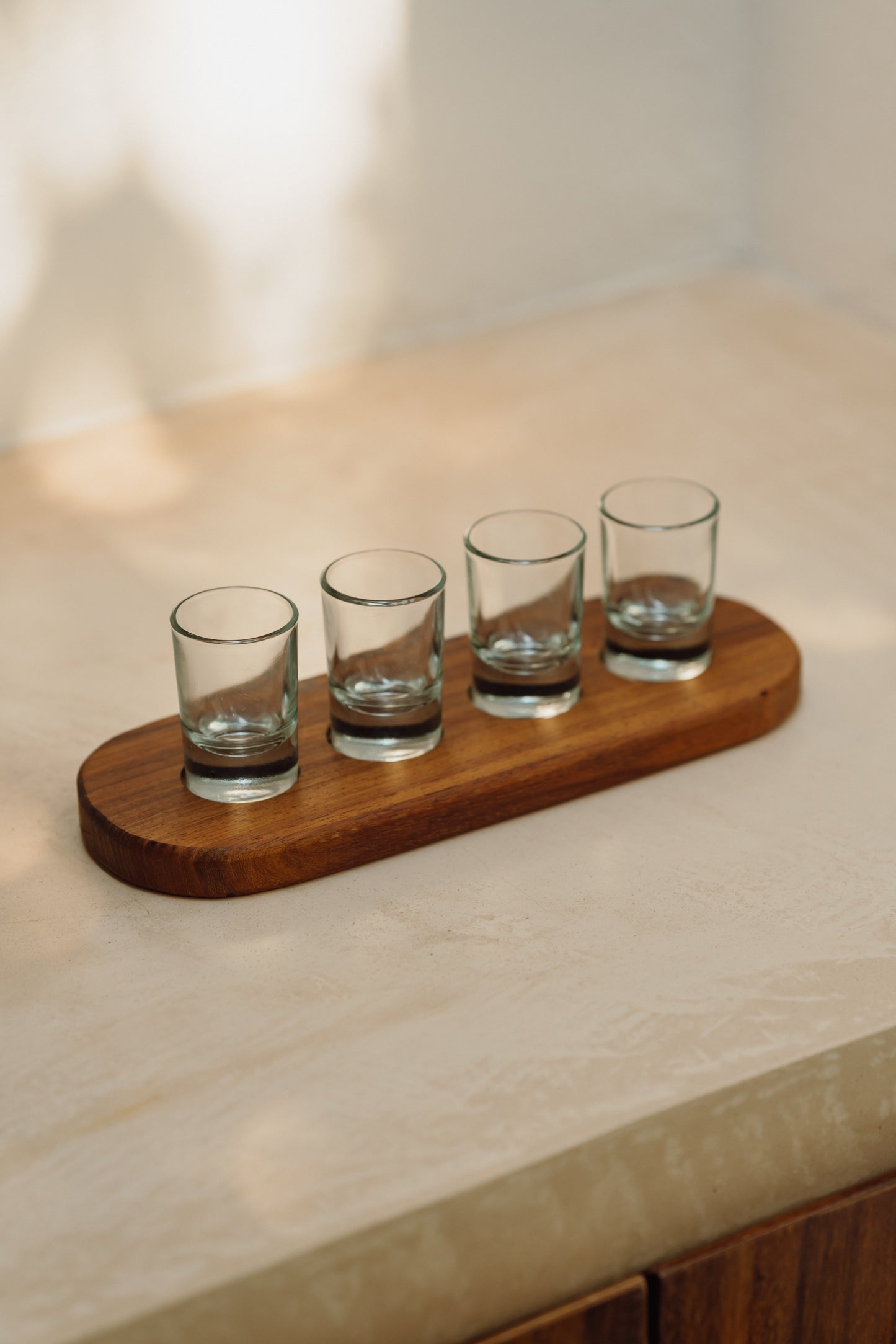 Set de 4 tequileros